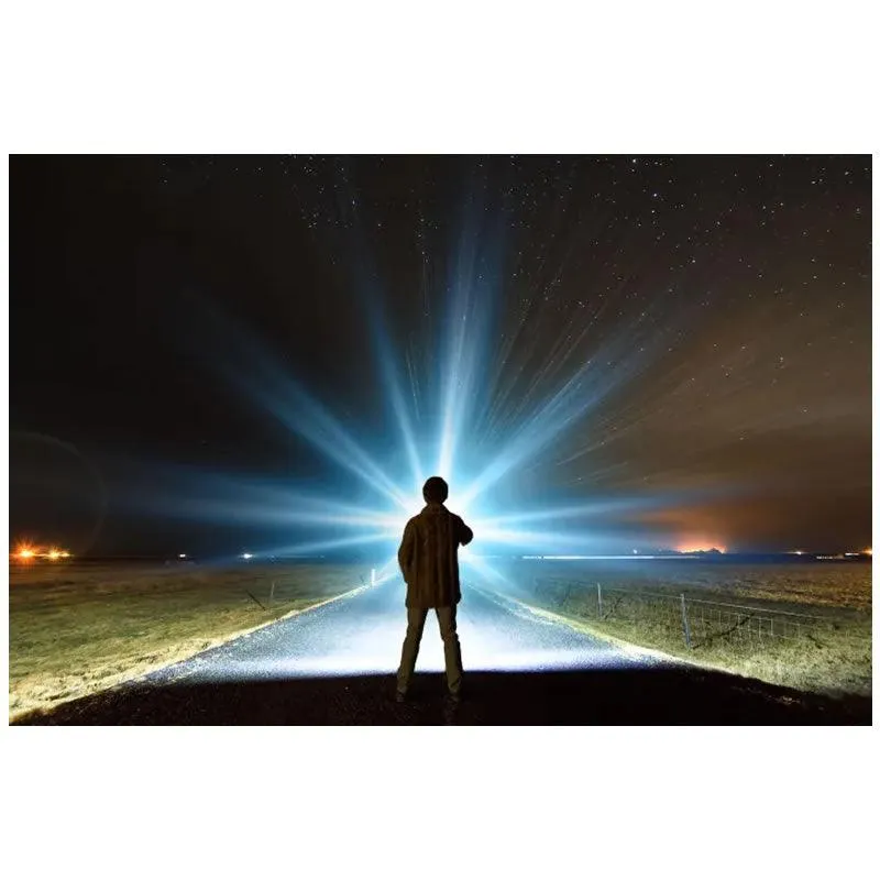 1300LM Ultra-Bright Rechargeable USB Flashlight AB-Z1132