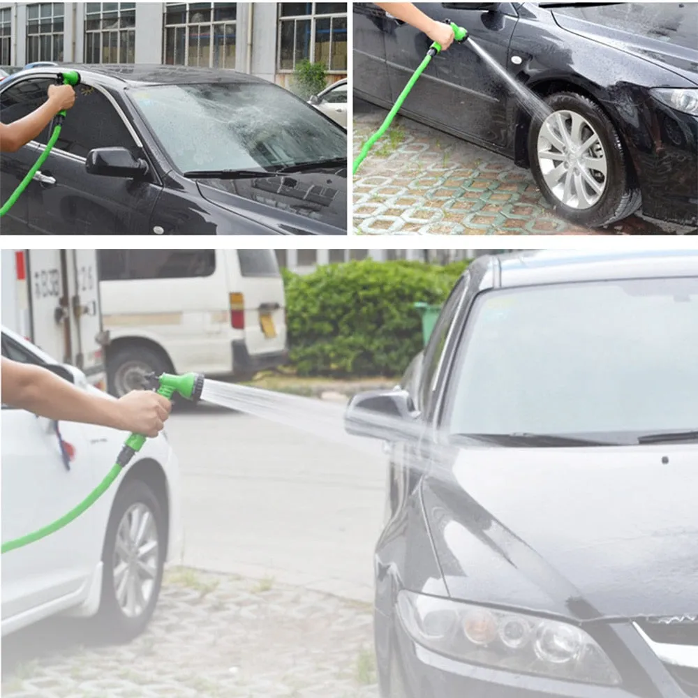 25-200FT Expandable Garden Hose Kit with 7 Spraying Modes