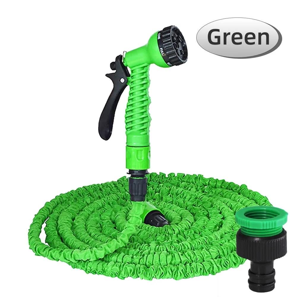 25-200FT Expandable Garden Hose Kit with 7 Spraying Modes