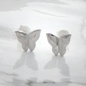 925 Silver Butterfly Studs
