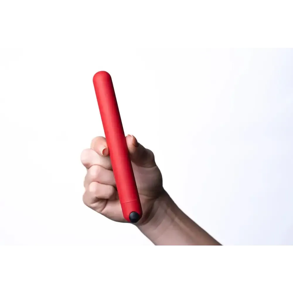 Abbie Long Rechargeable Bullet Red