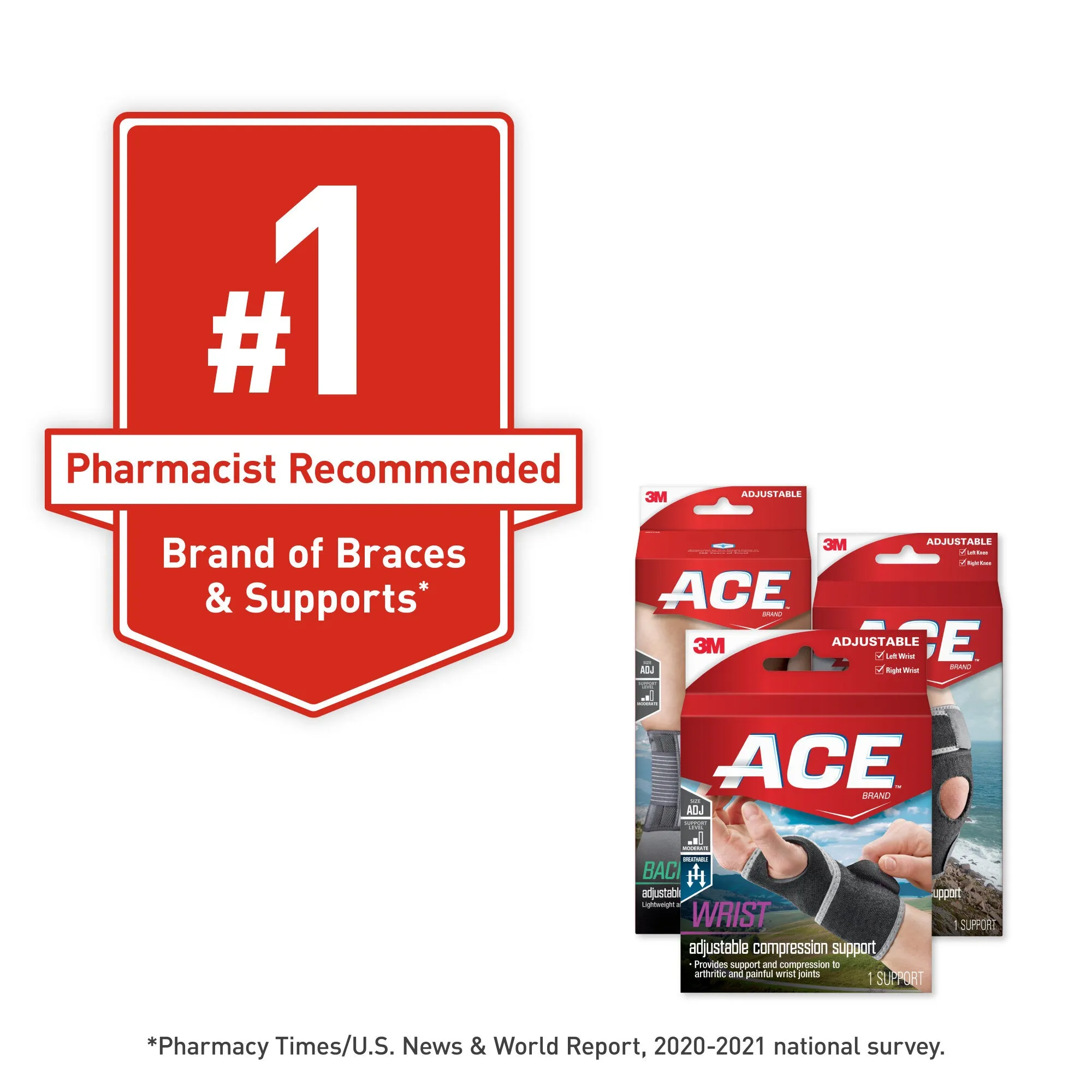 ACE Wrist Support 905005 Adjustable