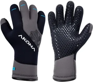 Akona Antigua 3mm Gloves with Polyurethane Palms for Tremendous Grip