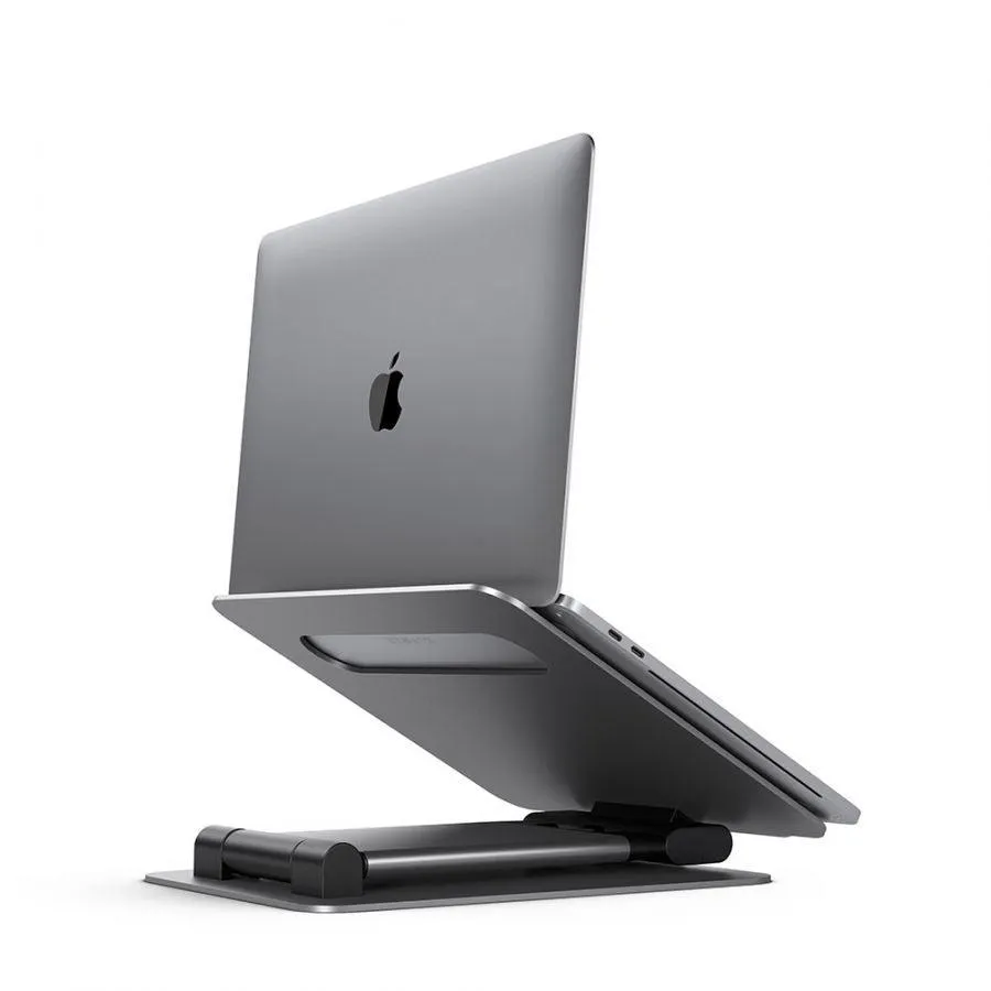 ALOGIC Adjustable Laptop Riser | aluminium  | silicone pads (EPALR-SGR)