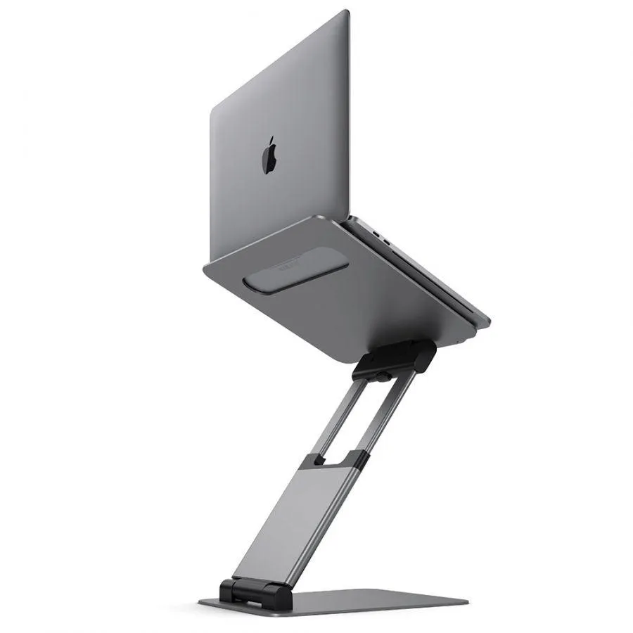 ALOGIC Adjustable Laptop Riser | aluminium  | silicone pads (EPALR-SGR)