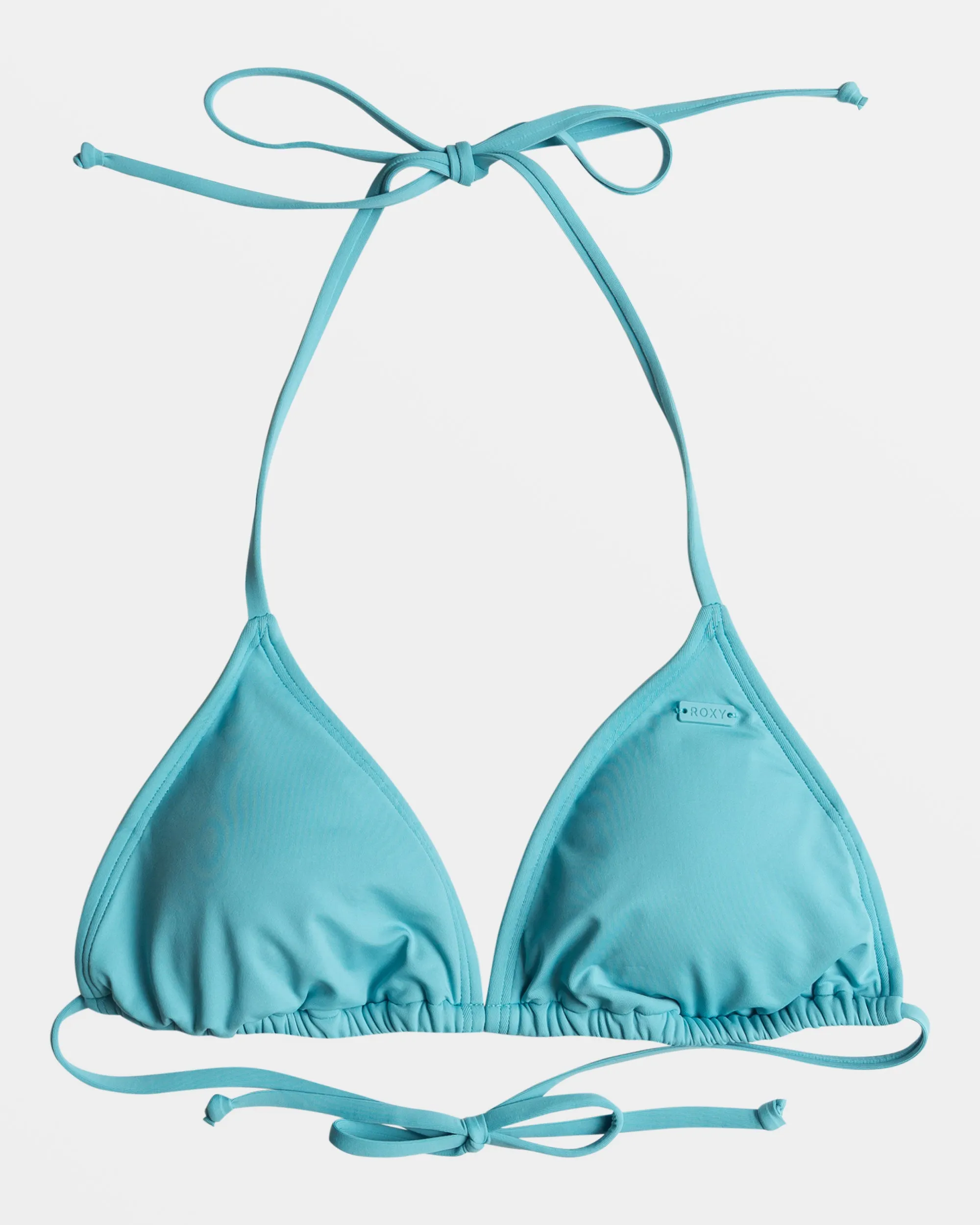 Beach Classics Tiki Triangle Bikini Top - Maui Blue