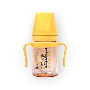 Bebepick PPSU Pattern Straw Cup 150ML, Yellow