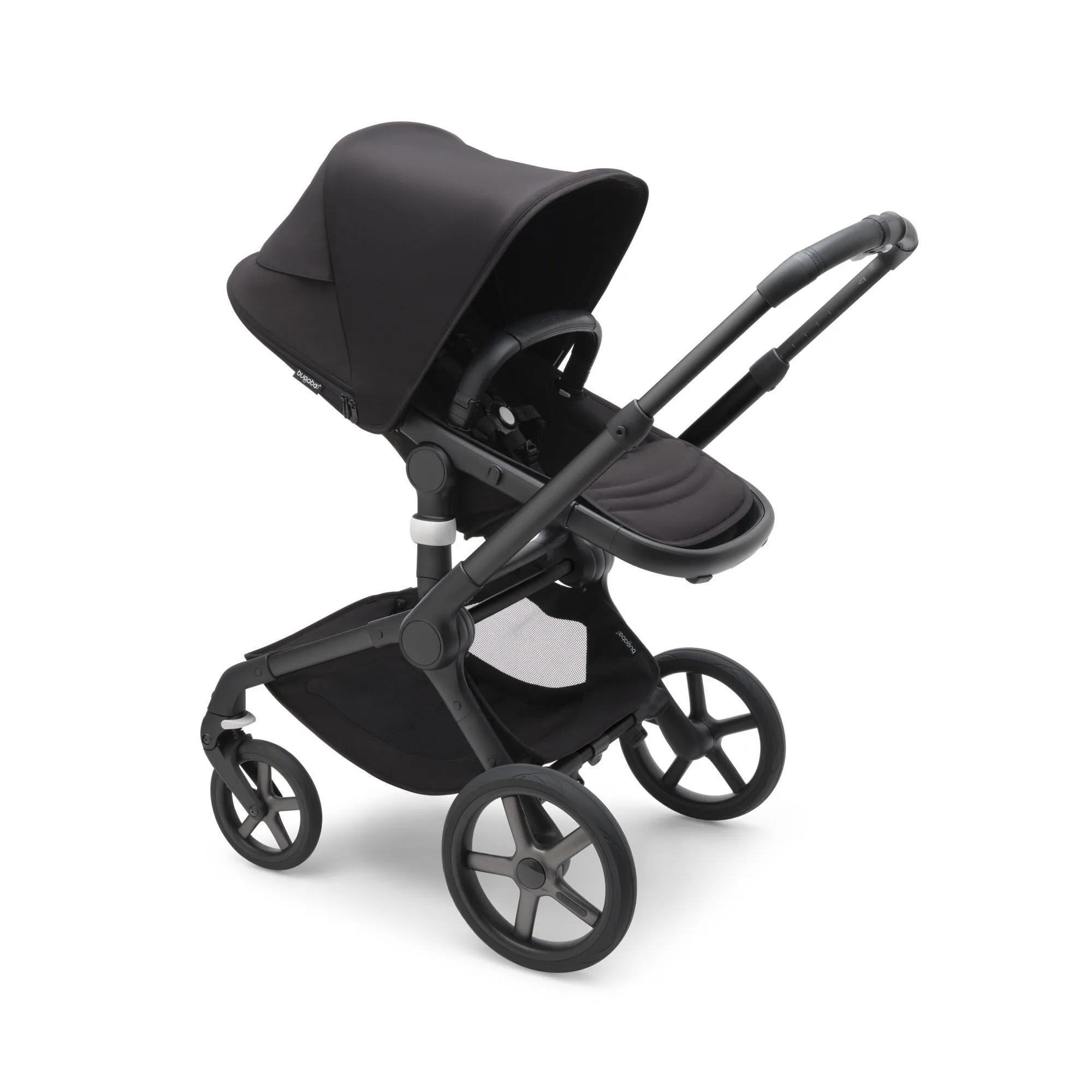Bugaboo Fox 5 complete Black chassis/ Midnight Black fabric