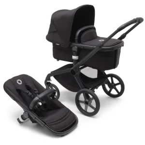 Bugaboo Fox 5 complete Black chassis/ Midnight Black fabric