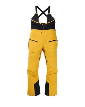 Burton Men's [ak] Tusk Gore-Tex Pro 3L Bib Pants Goldenrod 2025