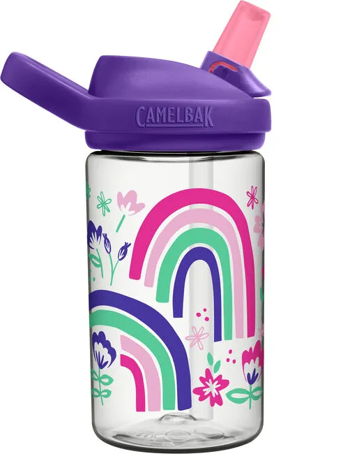 CamelBak Eddy  with Tritan™ Renew Kids Bottle - 0.4L- Rainbow Floral