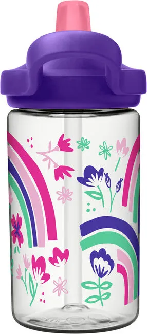 CamelBak Eddy  with Tritan™ Renew Kids Bottle - 0.4L- Rainbow Floral