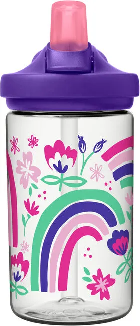 CamelBak Eddy  with Tritan™ Renew Kids Bottle - 0.4L- Rainbow Floral