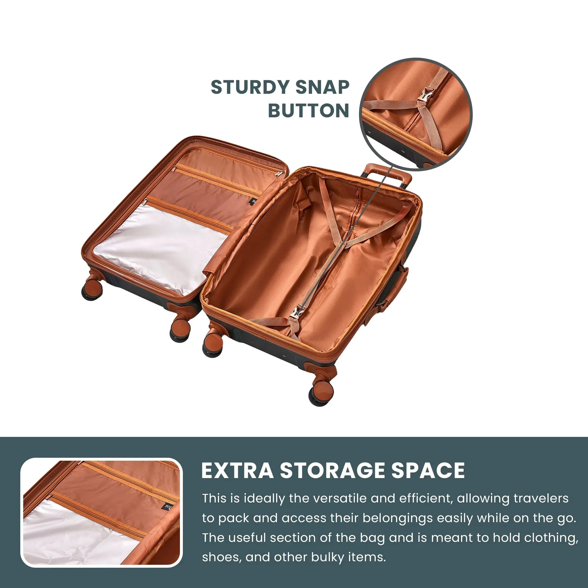 Carnaby - Suitcase Expandable Hard-Shell 4 Spinner Wheels