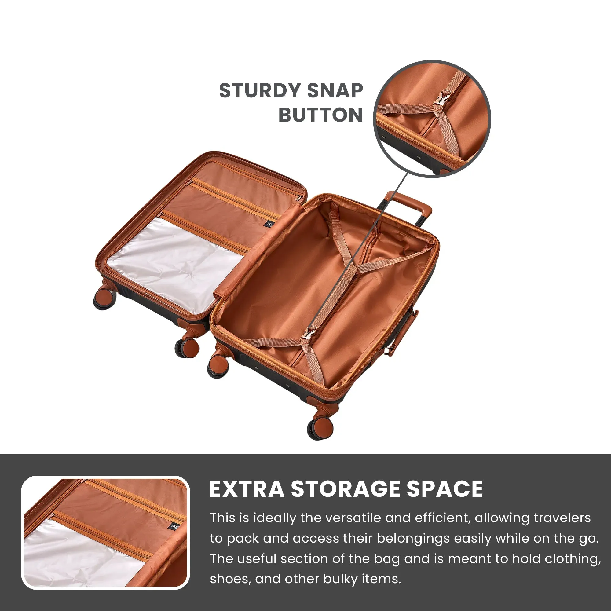 Carnaby - Suitcase Expandable Hard-Shell 4 Spinner Wheels