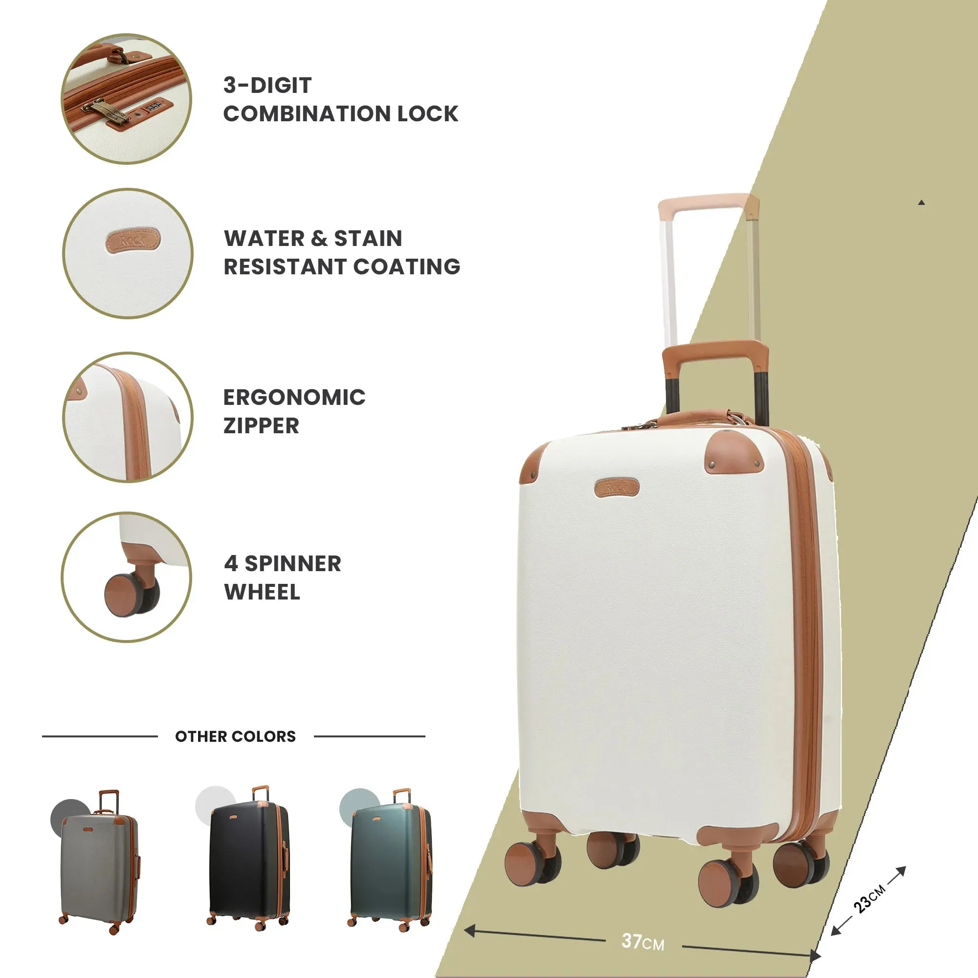 Carnaby - Suitcase Expandable Hard-Shell 4 Spinner Wheels