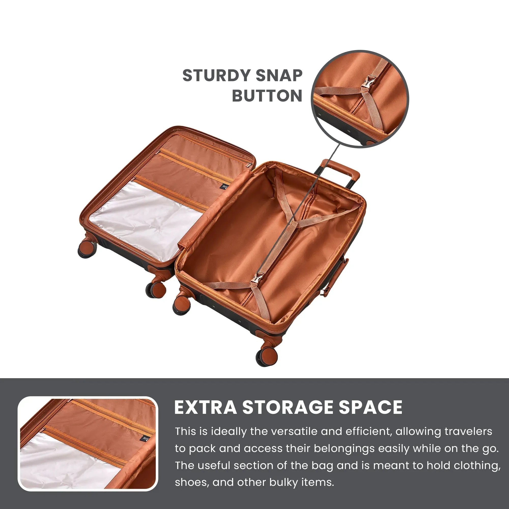Carnaby - Suitcase Expandable Hard-Shell 4 Spinner Wheels