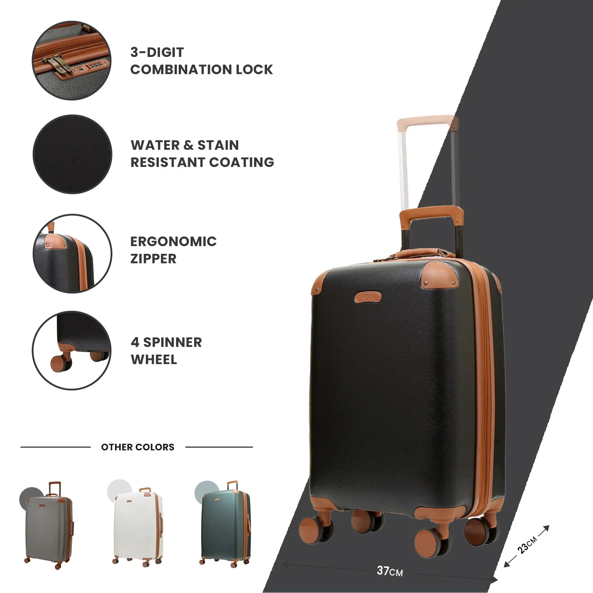 Carnaby - Suitcase Expandable Hard-Shell 4 Spinner Wheels