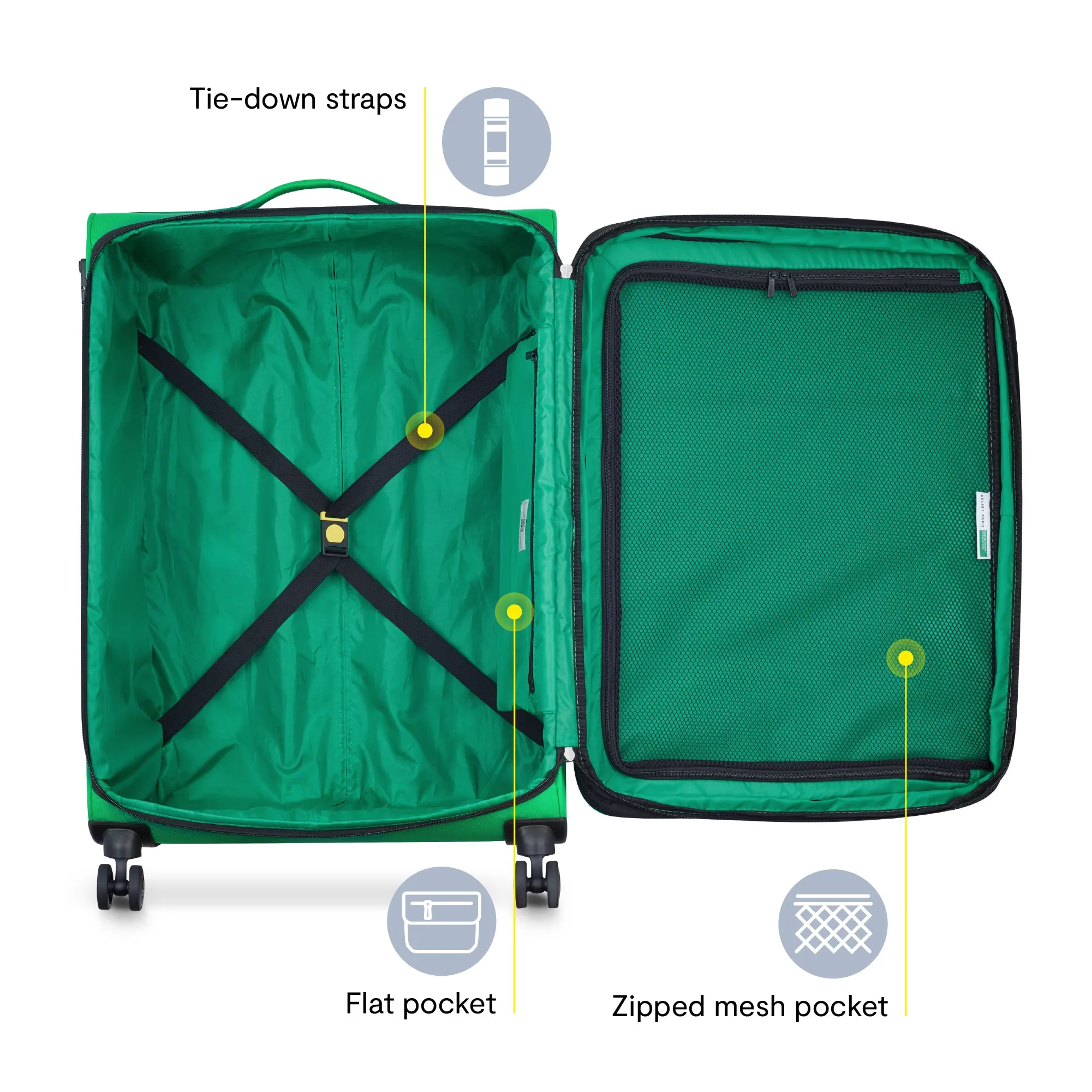 COLOR BLOCK - 2-Piece Luggage Set (CO/L)