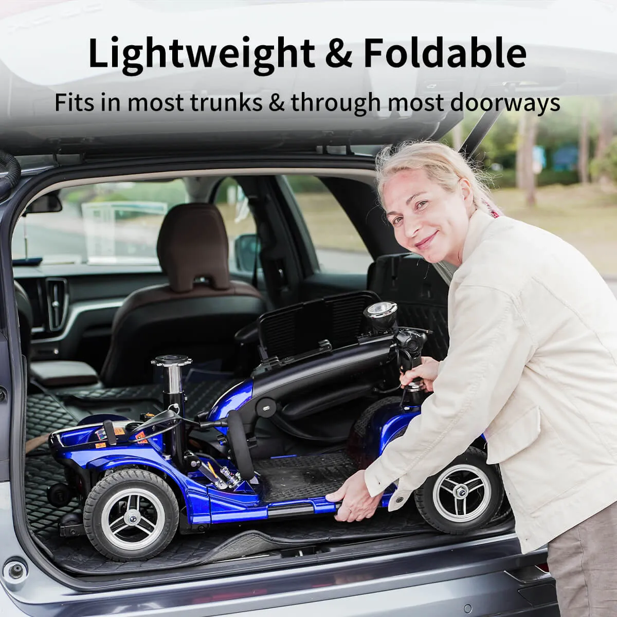 D41 Explorer-Swift Compact Lightweight Mobility Scooter