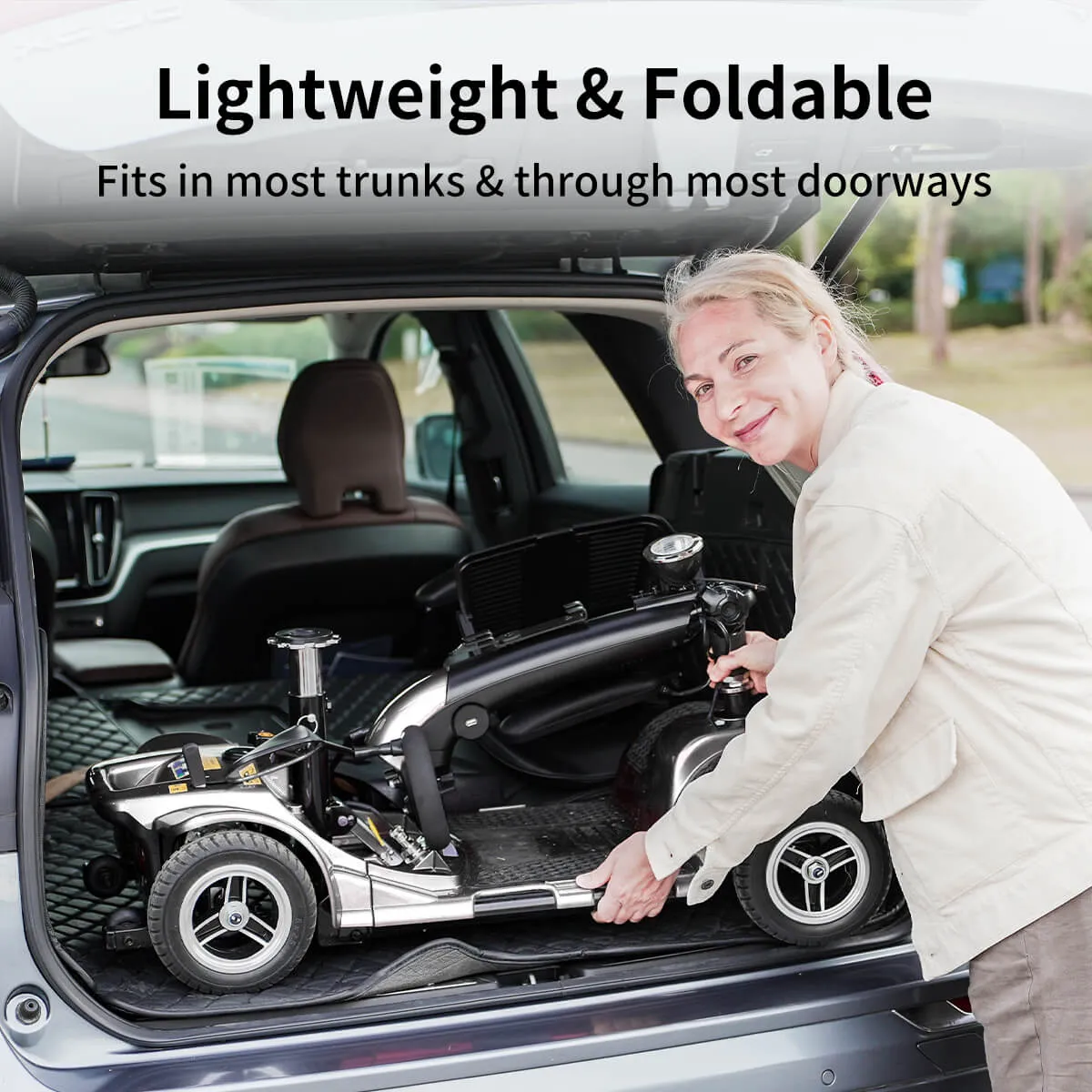 D41 Explorer-Swift Compact Lightweight Mobility Scooter