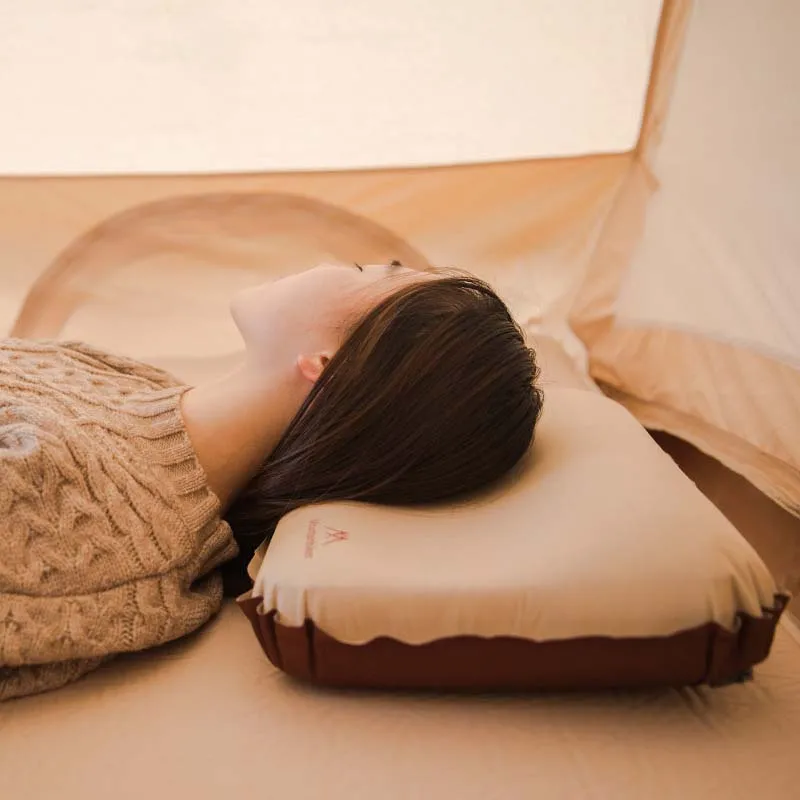 Dbeck® On-the-Go: Automatic Inflation High-Bounce Sponge Pillow