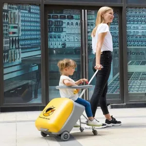 Family Travel Trolley: Smart & Portable Luggage