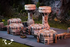 Fluidworks - Tank Farm (with hex base)