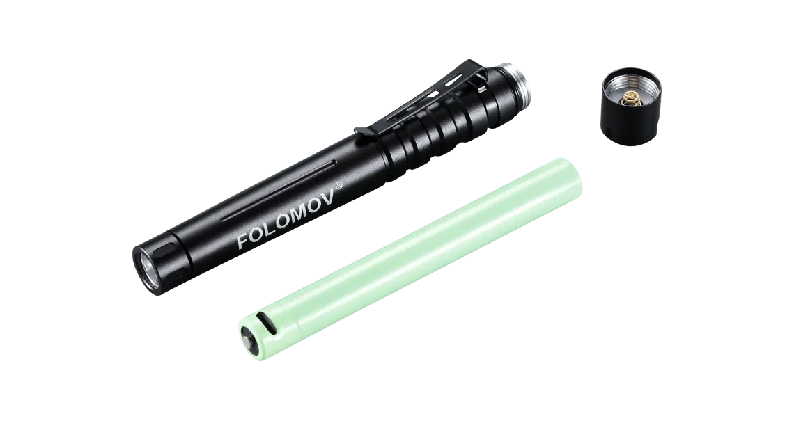 Folomov L1 Penlight 335 Lumen 1 * 10900 Micro-USB Rechargeable Battery Nichia E21A LED