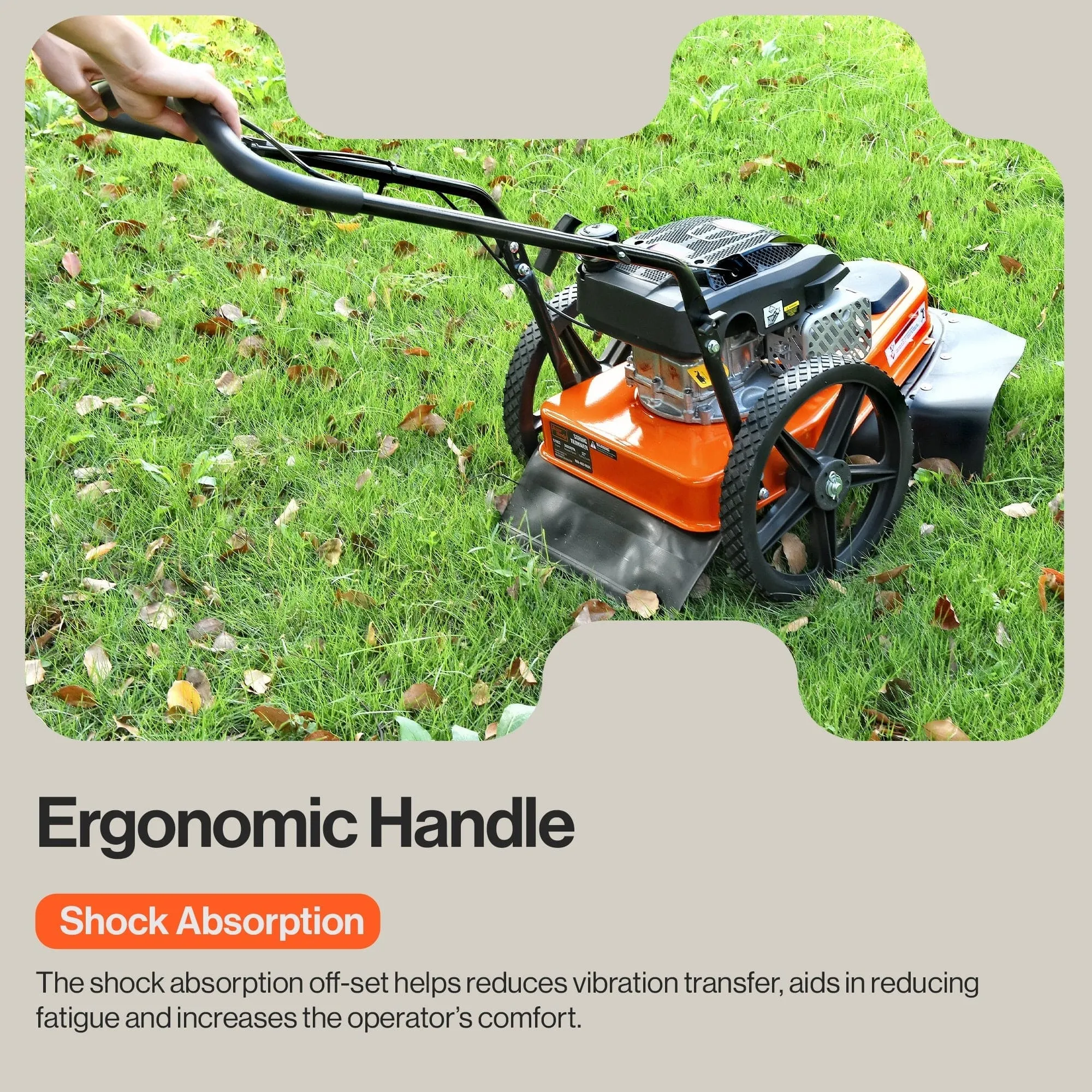 Gas String Trimmer Pro - 170cc, 22" Cut, All-Terrain Mastery