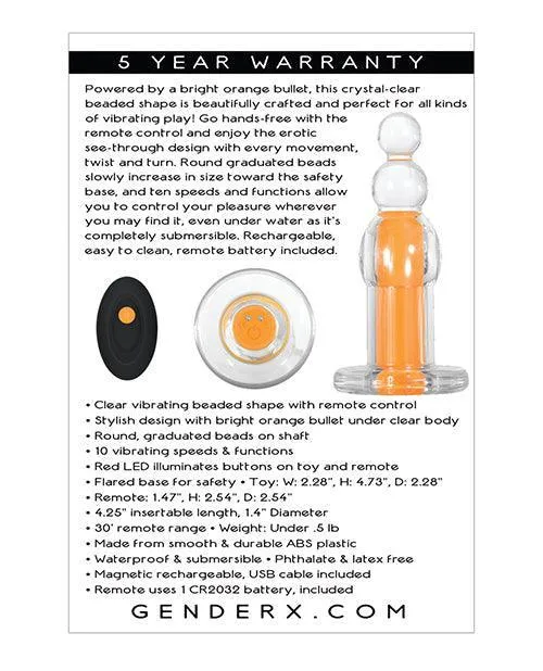 Gender X Orange Dream - Clear-orange