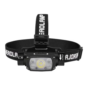 Headlamp USB Powerful LED Rechargeable 3 Modes Induction Headlight By 18650 Battery XHP50 Flashlight for Night Outdoors Camping