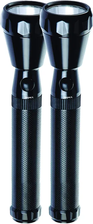Impex CB 2222 5W 2000mAh CREE LED Rechargeable Flashlight with Wide Voltage DC Durable Switch