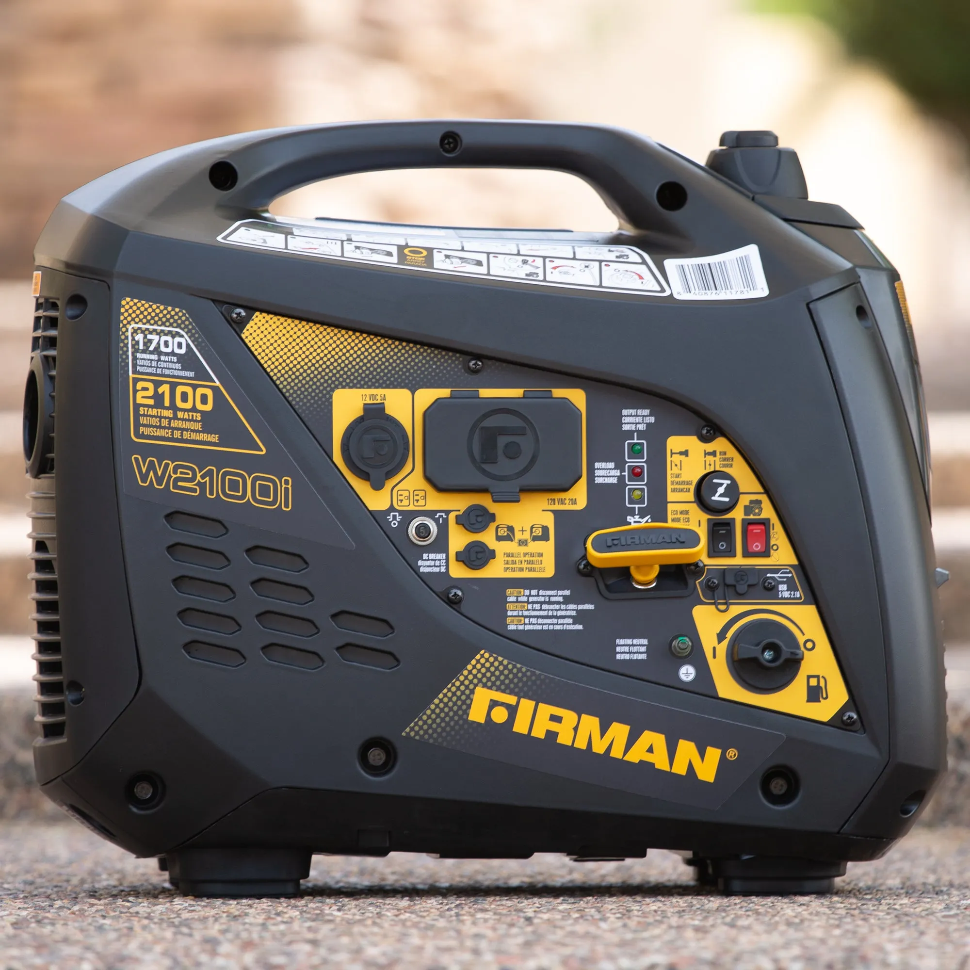 Inverter Portable Generator 2100W Recoil Start