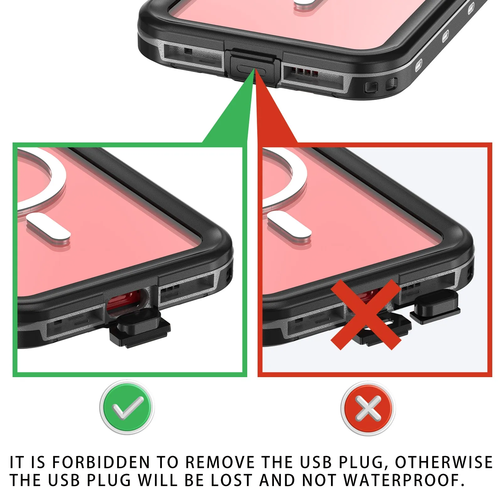 iPhone 14 Plus Case Waterproof