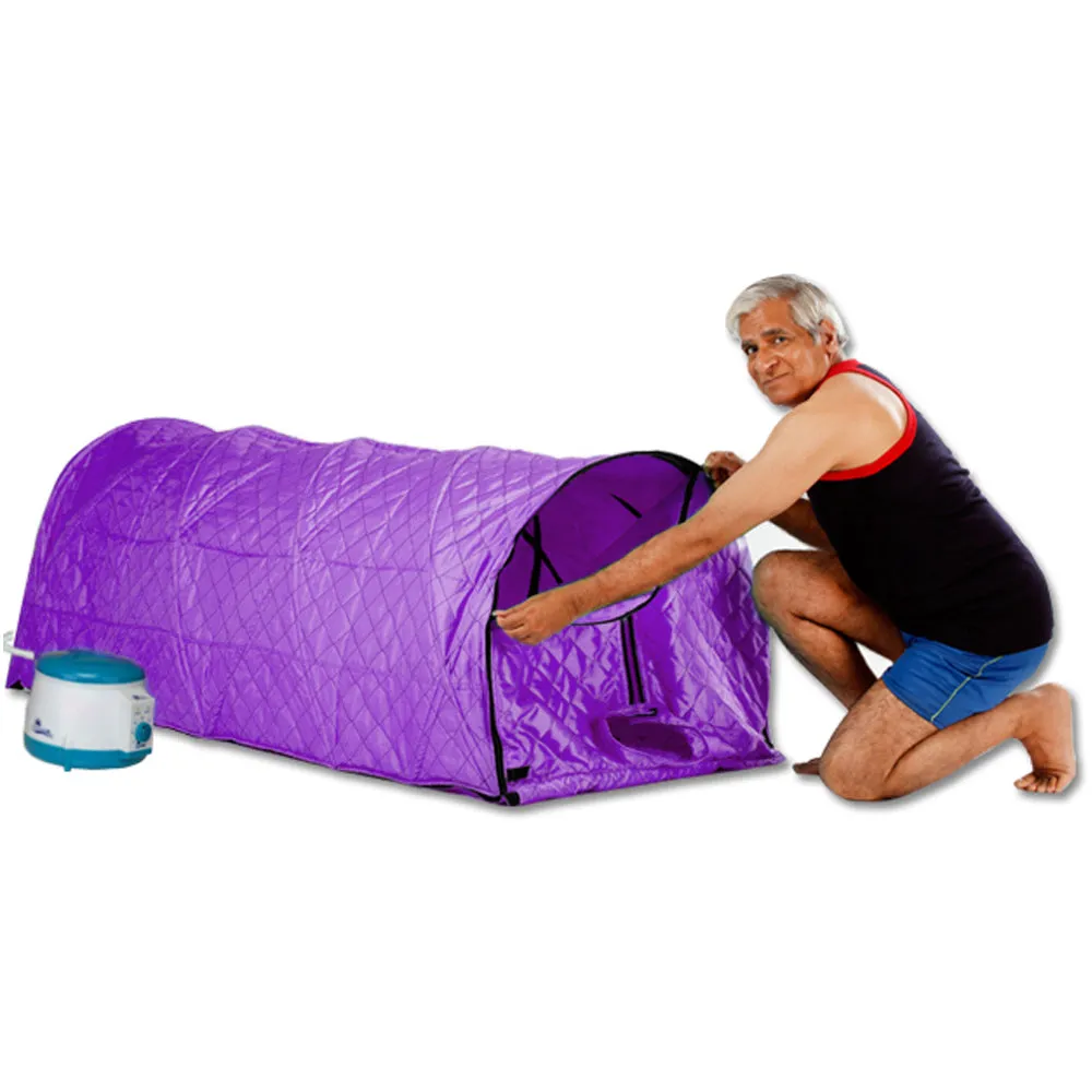 Kawachi Portable Steam Sauna Bath with Sleeping Posture to treat Old Aged / Paralytic Patients / Disable in Ayurvedic Panchkarma Therapy - I68