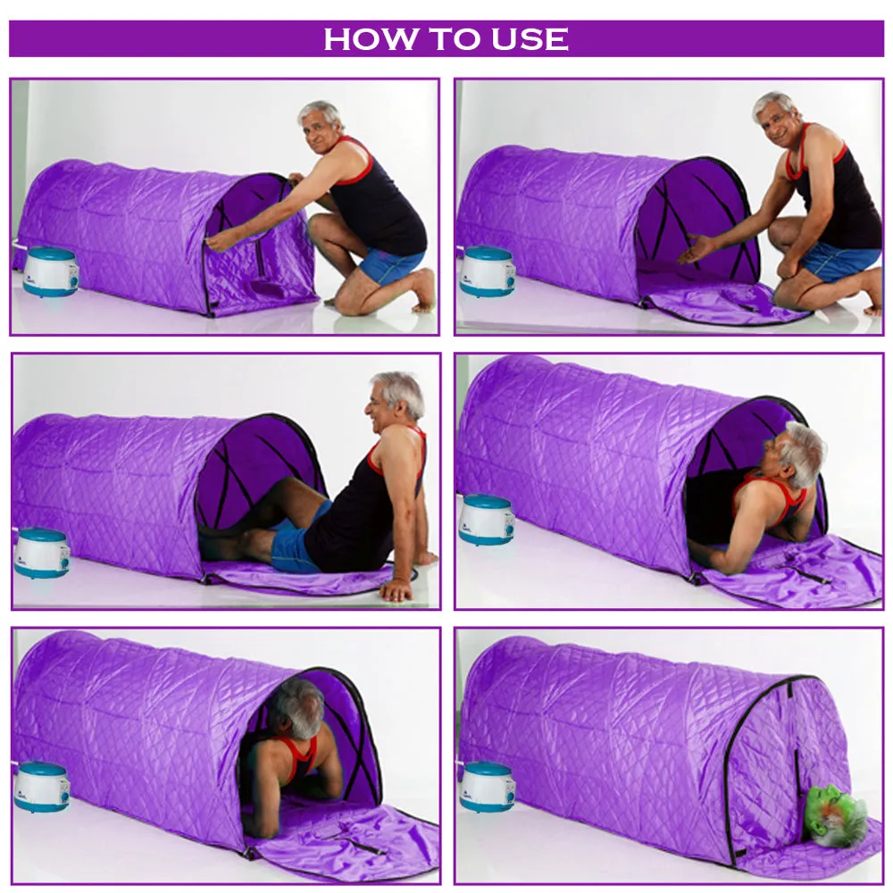 Kawachi Portable Steam Sauna Bath with Sleeping Posture to treat Old Aged / Paralytic Patients / Disable in Ayurvedic Panchkarma Therapy - I68