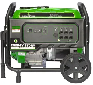Lifan ES5700 Portable Generator, 42.2 A, 120 V, 5700 W Output, Gasoline, 6.5 gal Tank, 10 hr Run Time :EA: QUANTITY: 1