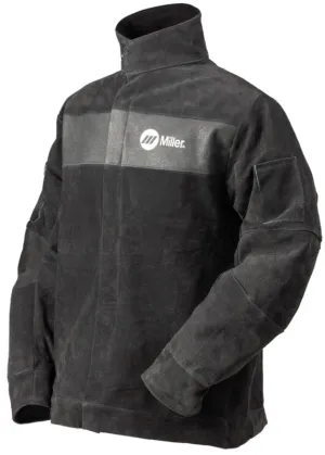 Miller Leather Welding Jacket Size 4XL - Split Pigskin Leather 273218