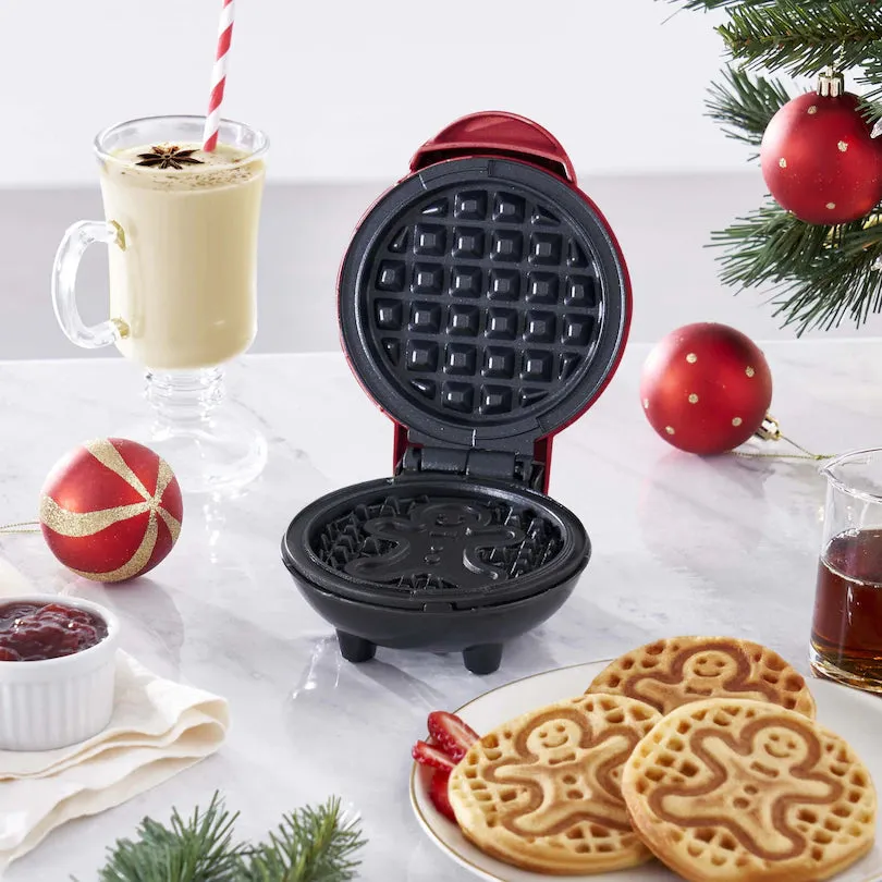 Mini Waffle Maker - Gngerbread Man