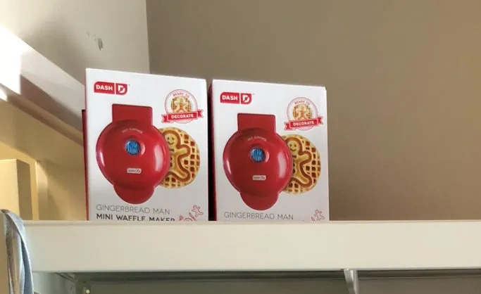 Mini Waffle Maker - Gngerbread Man
