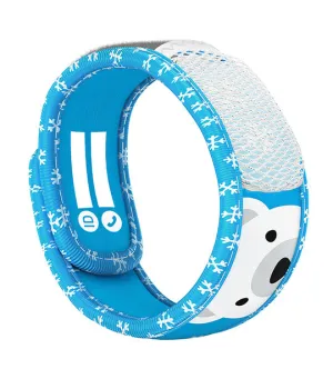 Mosquito Repellent Kids Wristband - Polar Bear