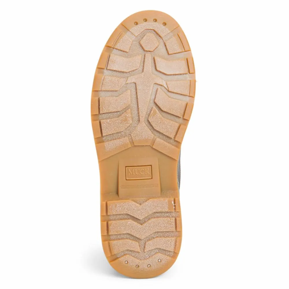 Muck Footwear Women ORIGINALS LEATHER DUCK LACE TAN/DKBROWNLEATHER