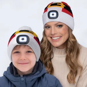 Night Scope North Pole Rechargeable LED Beanie