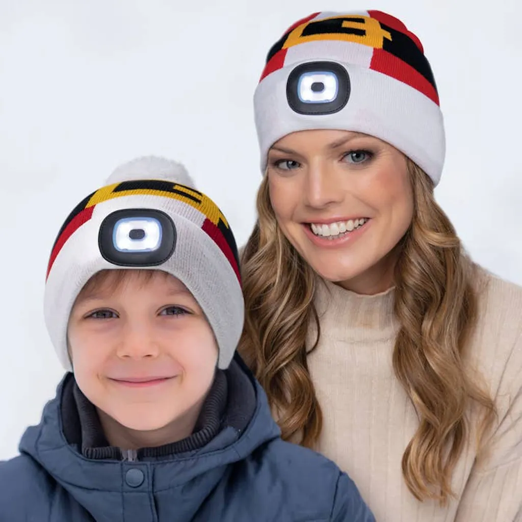 Night Scope North Pole Rechargeable LED Beanie
