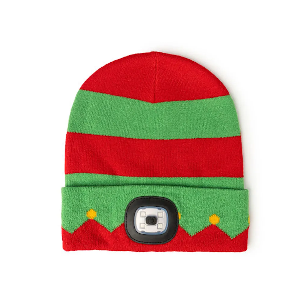 Night Scope North Pole Rechargeable LED Beanie