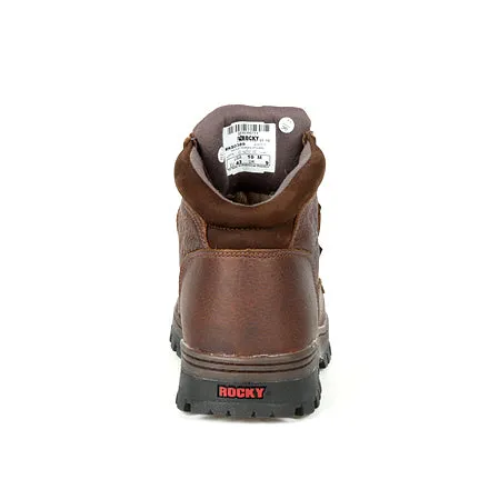 Rocky Men's 5" Outback Waterproof Plain Toe Outdoor Boot - Brown RKS0389