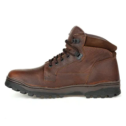 Rocky Men's 5" Outback Waterproof Plain Toe Outdoor Boot - Brown RKS0389