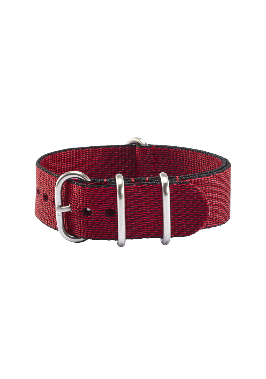 Rolling Stones 20mm Recycled One Piece Band - Red