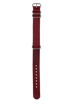 Rolling Stones 20mm Recycled One Piece Band - Red